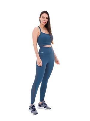 Legging Recortada com Transparências DiCorpo 