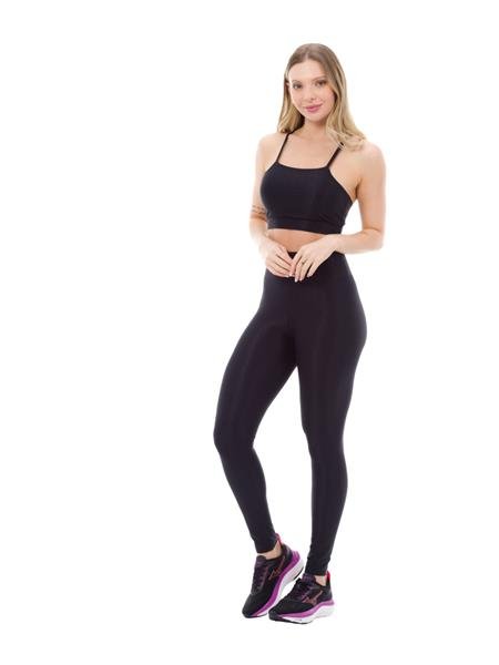 LEGGING DICORPO COM CÓS ALTO DUPLO - SHINE WAVE 