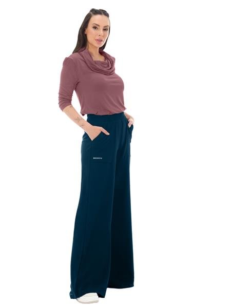 CALÇA PANTALONA DICORPO COM BOLSOS 